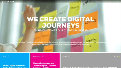 Globant Система за проследяване на разходи