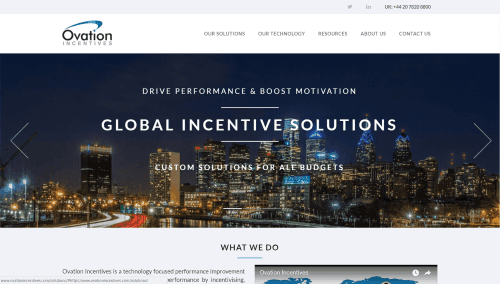 Ovation Incentives Система за продажби