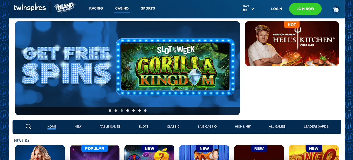 TwinSpires Казино