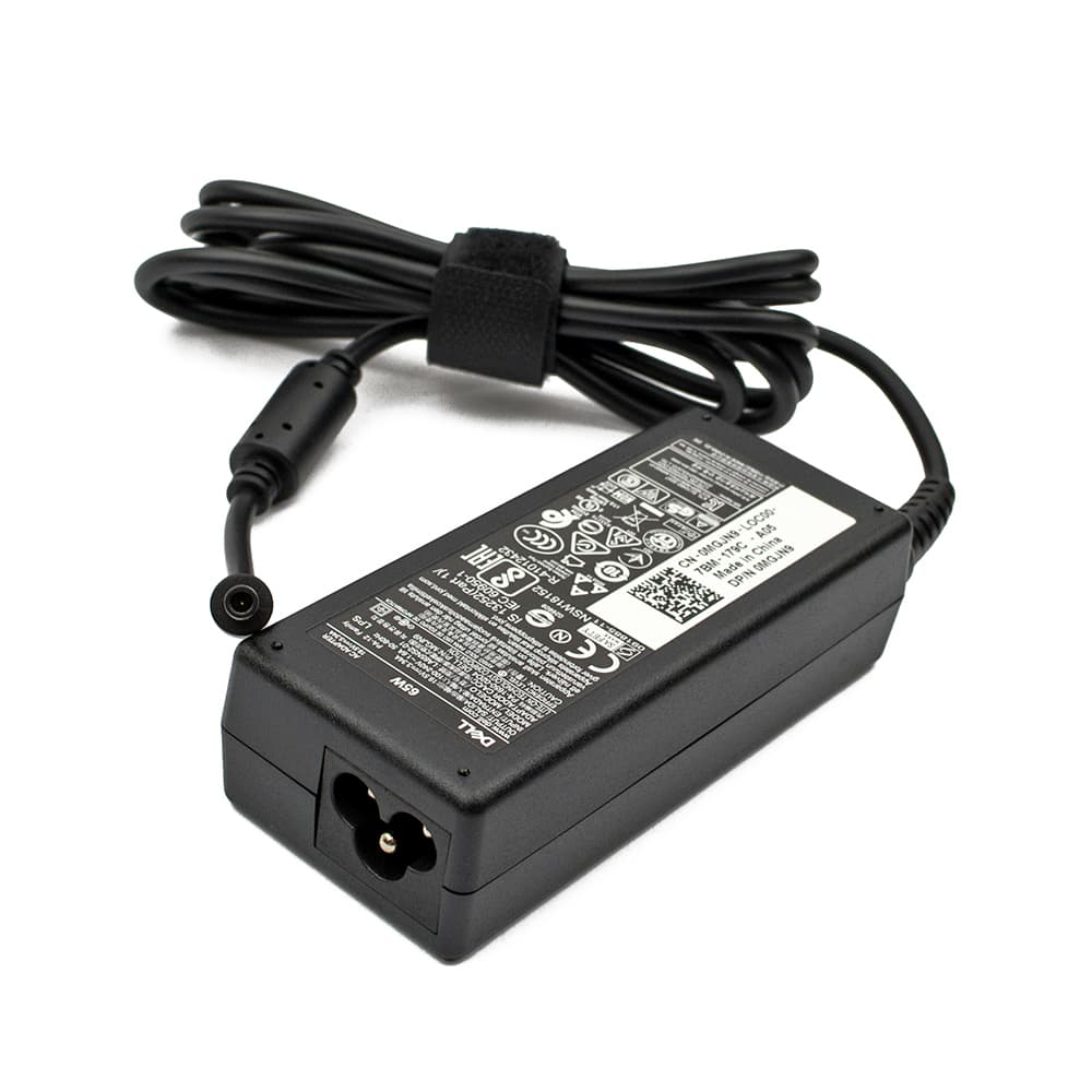 Ново-оригинално-заряднo-за-Dell-65W---букса-4.5x3.0-front-view