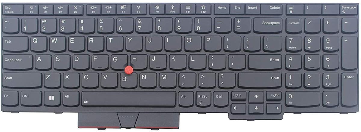 Клавиатура-за-лаптоп-Lenovo:-P51S-P52s-T570-T580-front-view