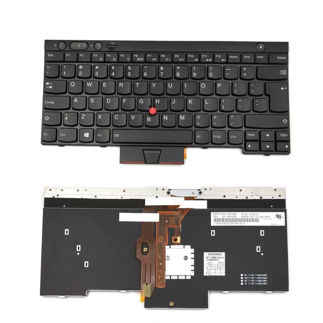 Клавиатура за лаптоп Lenovo: T430  T430i  T430s  T430si  T430U T530  T530i  T530S  W530  X13X  X230  X230i  X230it  X230T