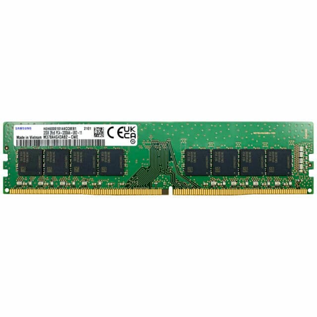 Памет-за-работна-станция-ECC-Unbuffered-DDR4-32GB-2133/2400/2666-MHz-front-view