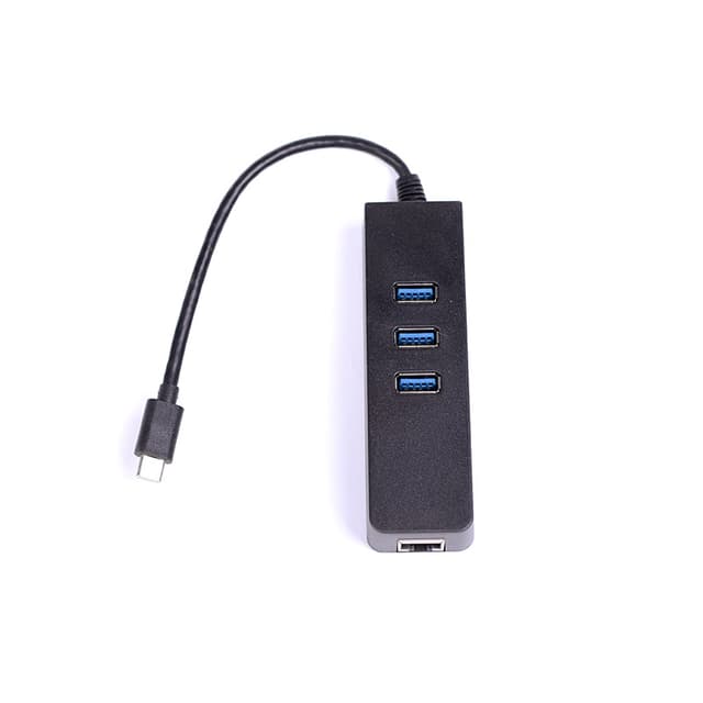 USB HUB Тype C към 3x USB 3.0 + LAN