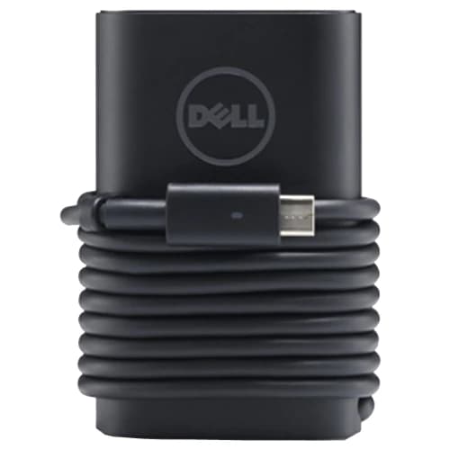 Употребявано-оригинално-заряднo-за-Dell-65W,-Type-C-/-USB-C-front-view