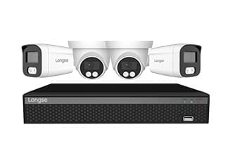 комплект-за-видеонаблюдение-Longse-4ch-POE-kits-front-view