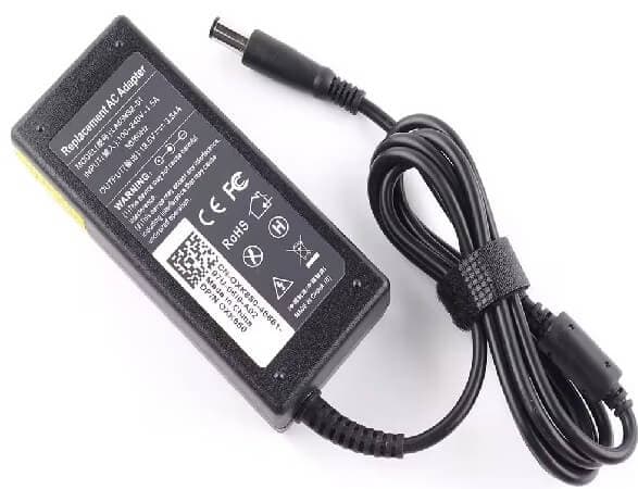 Заряднo-за-Dell-65W---букса-7.4x5.0-Заместител-front-view