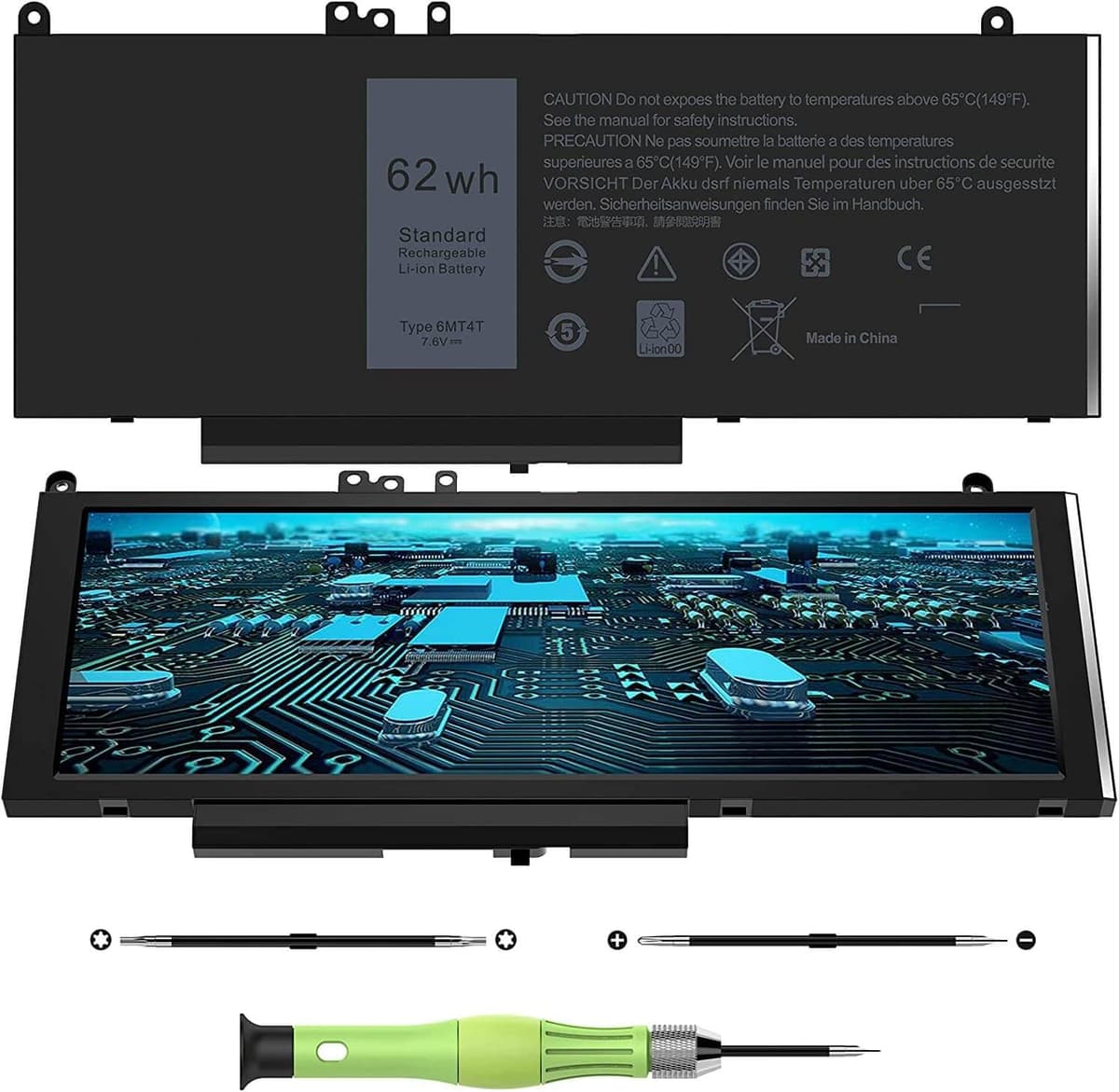 Оригинална-батерия-за-лаптоп:-DELL-E5270,-E5470,-E5570,-Precision-15-3000,-Precision-3510--keyboard-view