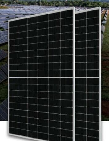 Bluesun-550W-соларен-панел,-клас-А,-PERC-технология--front-view