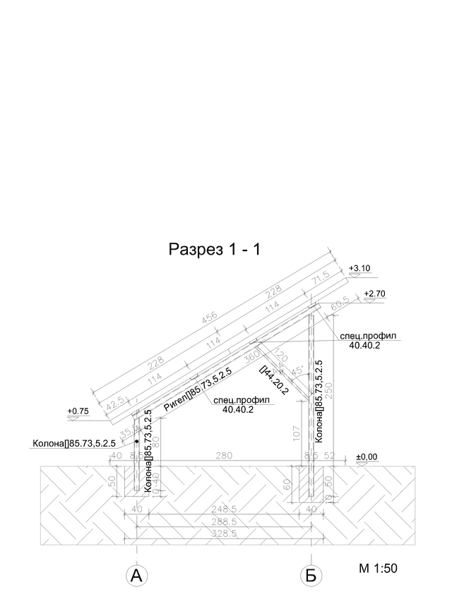 Конструкция  за земя за 30kWp PV централа