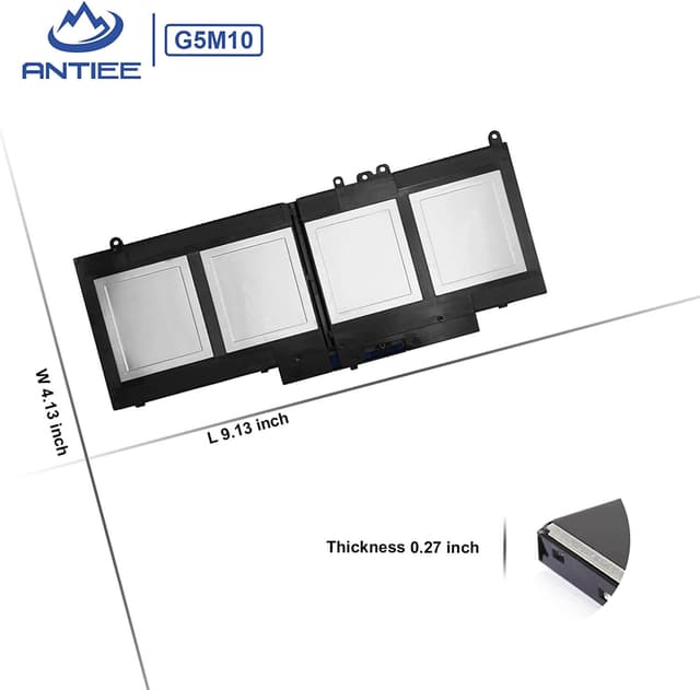 Оригинална батерия за лаптоп:
DELL Latitude E5250, E5450, E5550